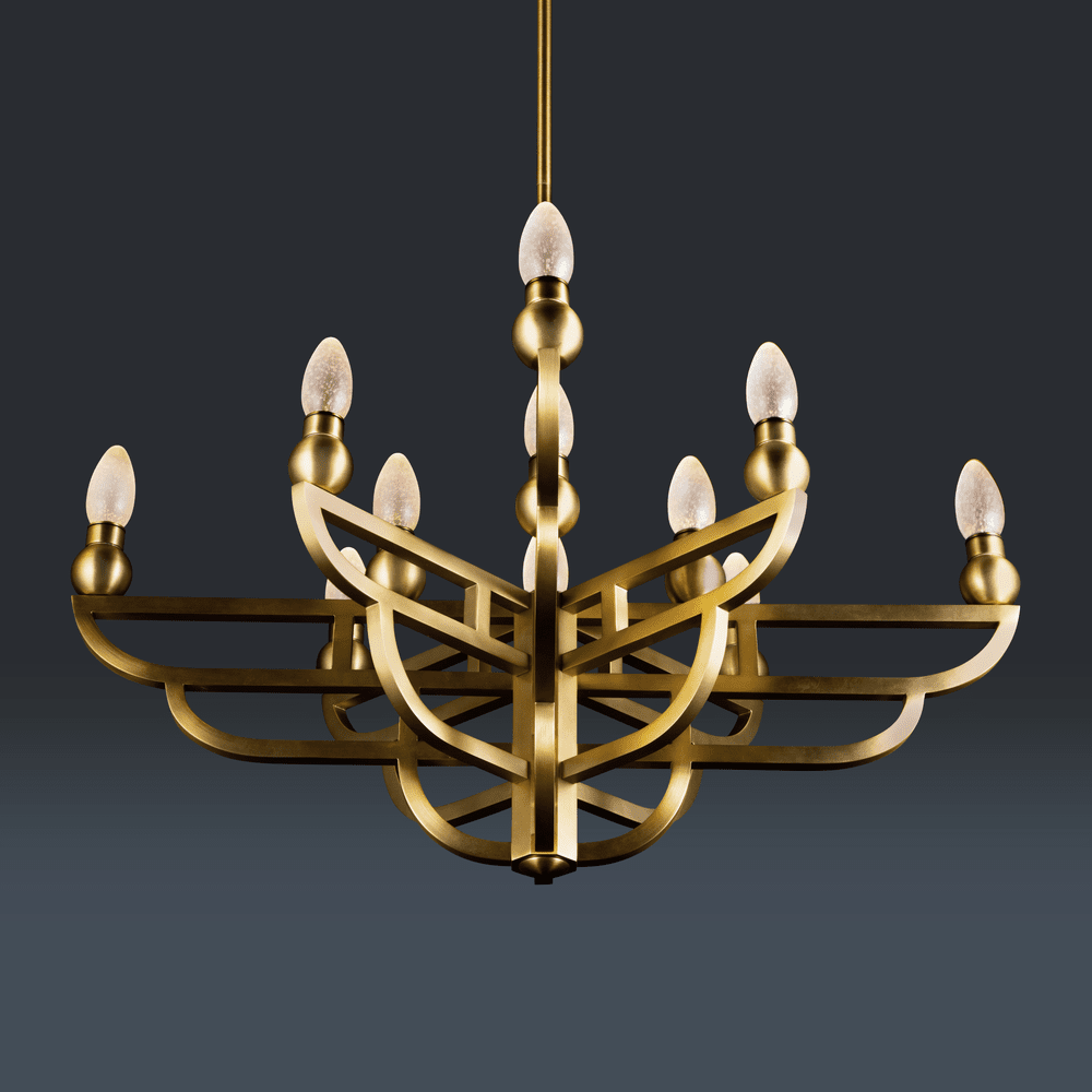 Terra Prima XL Outdoor Chandelier — ELISTERNO OUTDOORS